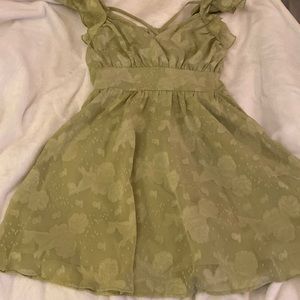 Small shein green dress- never worn